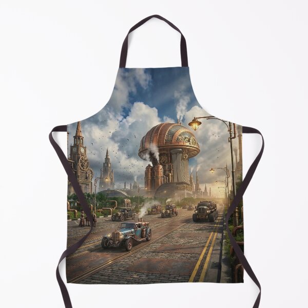 Item preview, Victorian Steampunk Metropolis Vintage Industrial Fantasy designed and sold by steampunkimages.
