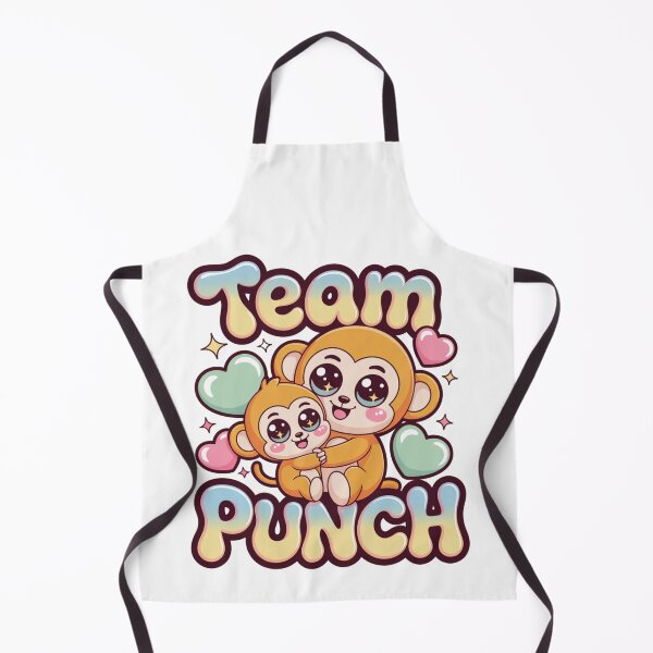 Item preview, Team Punch – Kawaii Monkey Hugging Baby Pastel Retro Graphic Tee | Cute Monkey Lover Shirt designed and sold by DarylWelsh2024.
