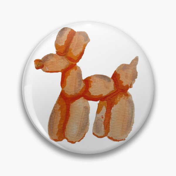 Item preview, Orange Watercolor Handpainted Balloon Animal designed and sold by FWWatercolorCo.