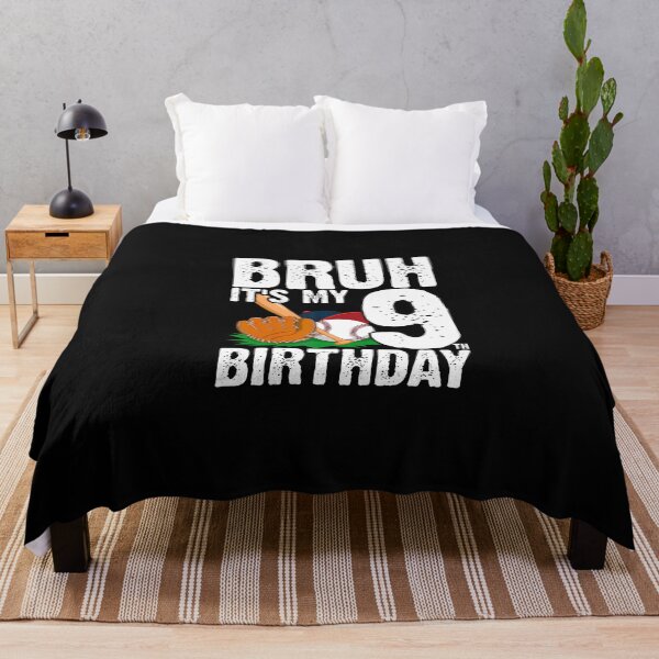 Item preview, Bruh It'S My 9Th Birthday designed and sold by irifine.