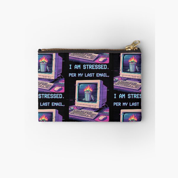 Item preview, Per My Last Email I Am Stressed — Funny Vaporwave Office Humor Shirt, Coworker Gift designed and sold by Luminari Creations.