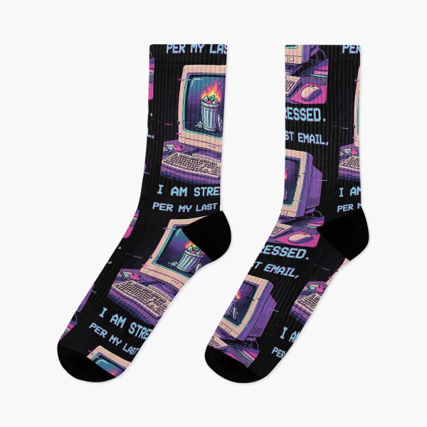 Item preview, Per My Last Email I Am Stressed — Funny Vaporwave Office Humor Shirt, Coworker Gift designed and sold by Luminari Creations.
