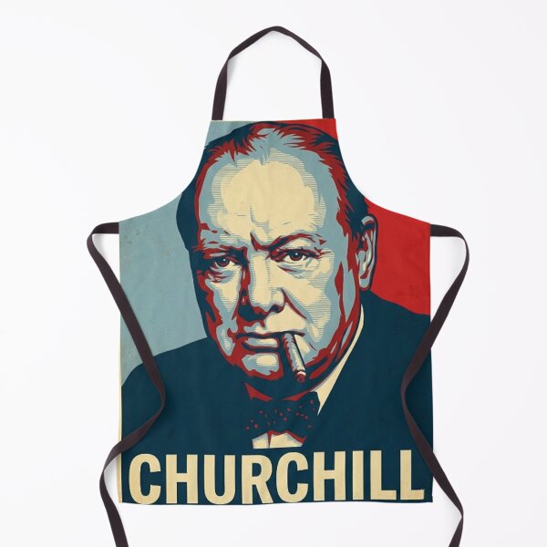 Item preview, Winston Churchill Hope Style Retro Poster Art Poster designed and sold by Anya Byron.
