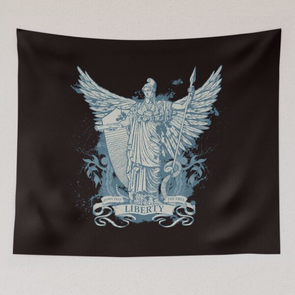 Item preview, Libertas Freedom Goddess designed and sold by MagicEagleStore.
