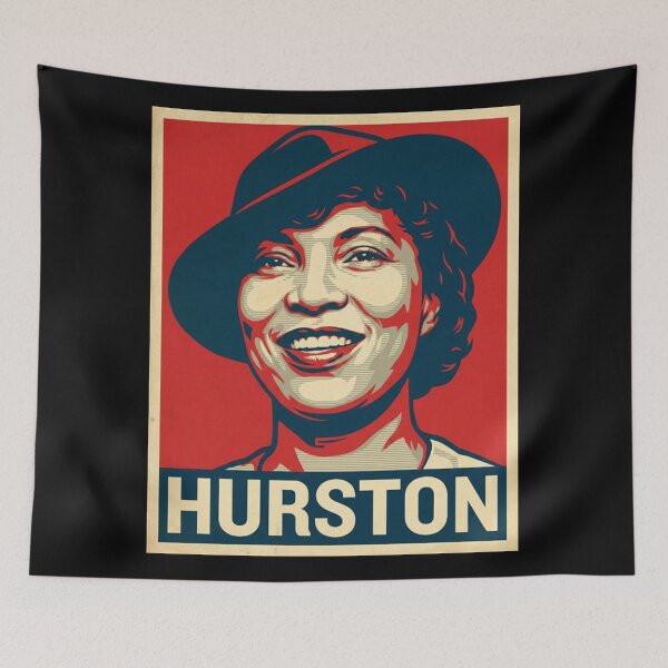 Item preview, Zora Neale Hurston Hope Style Retro Poster Art Poster designed and sold by Anya Byron.