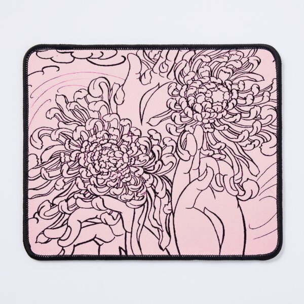 Item preview, Ethereal Hands & Kiku Chrysanthemums – Japanese Irezumi Art designed and sold by Mistique ✨.