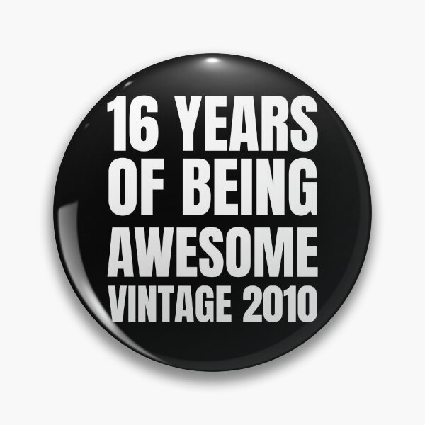 Item preview, 16th Birthday Gift 16 Years Of Being Awesome Vintage 2010 designed and sold by Ali-printshop.