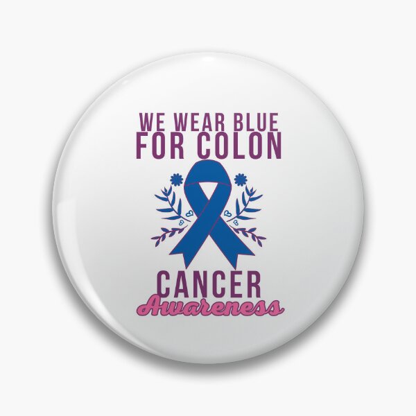 Item preview, We Wear Blue For Colon Cancer Awareness designed and sold by LuveraxArt.