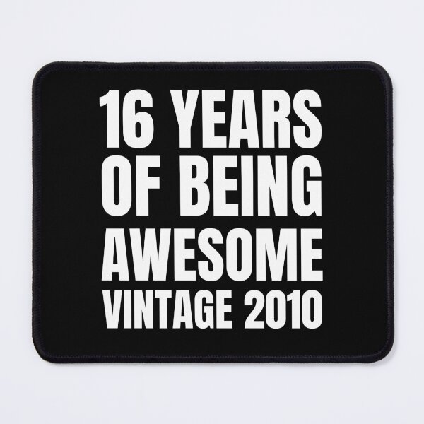 Item preview, 16th Birthday Gift 16 Years Of Being Awesome Vintage 2010 designed and sold by Ali-printshop.