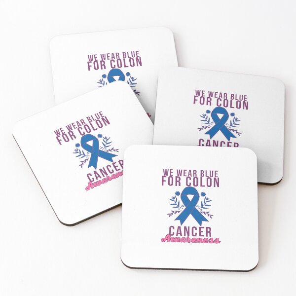 Item preview, We Wear Blue For Colon Cancer Awareness designed and sold by LuveraxArt.