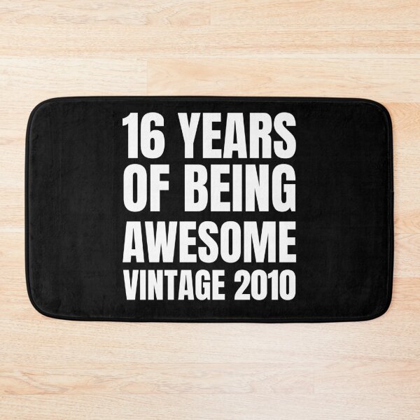 Item preview, 16th Birthday Gift 16 Years Of Being Awesome Vintage 2010 designed and sold by Ali-printshop.