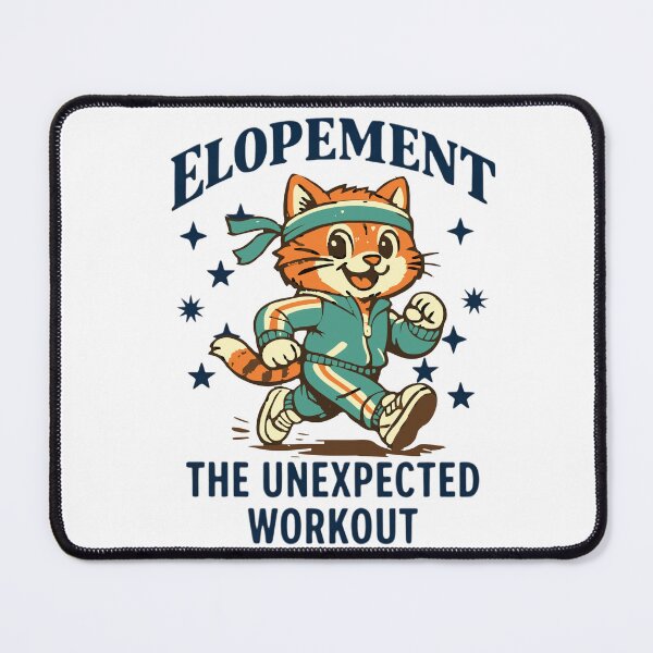 Item preview, Autism Neurodiversity Cat Elopement The Unexpected Workout | Funny Autism Awareness Cute Cat Meme T-shirt classique designed and sold by MyTeeSh.