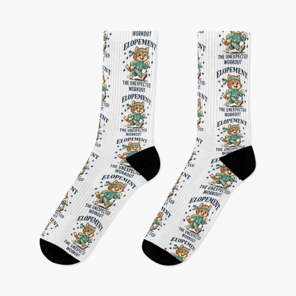 Item preview, Autism Neurodiversity Cat Elopement The Unexpected Workout | Funny Autism Awareness Cute Cat Meme T-shirt classique designed and sold by MyTeeSh.
