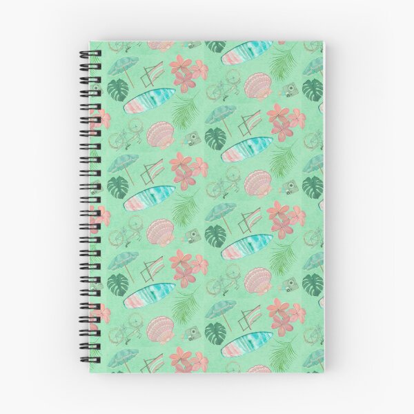 Item preview, Tropical Beach Getaway Theme on Textured Green Background designed and sold by PD-Coastal.
