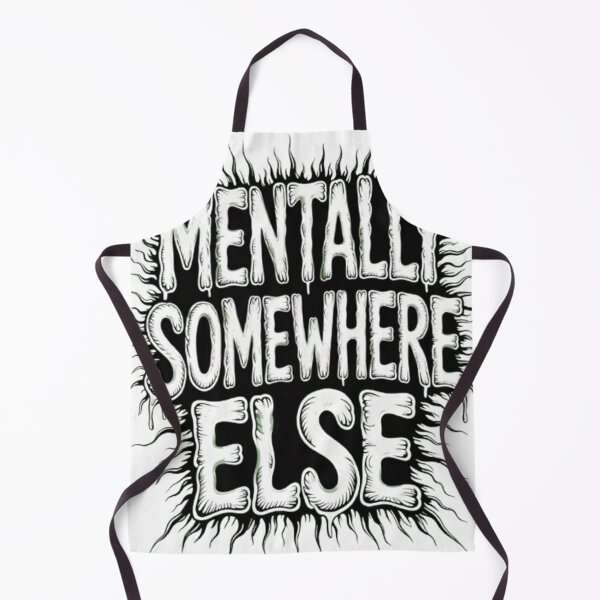 Item preview, Mentally Somewhere Else Dark Horror Style Graphic Statement T-Shirt designed and sold by NewUSShop.