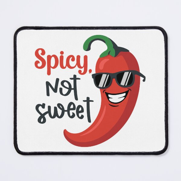 Item preview, Spicy, not sweet chilli sticker designed and sold by ralucad.