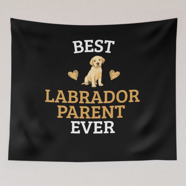 Item preview, Best Labrador Parent Ever Funny Yellow Lab Puppy Dog Lover Gift designed and sold by Ali-printshop.