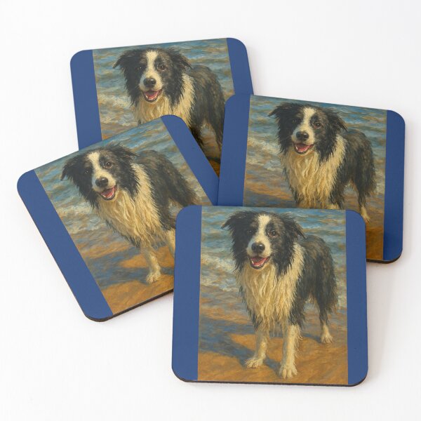 Item preview, Border Collie Beach Day designed and sold by Juzzy72.