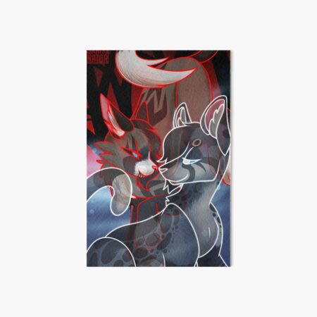 Ashfur X Hawkfrost Art Print Poster 