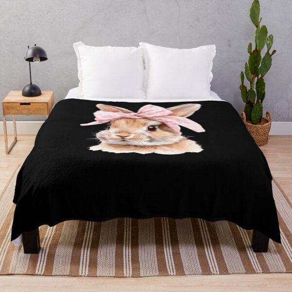 Item preview, Coquette Bow Bunny designed and sold by krystalRomanart.