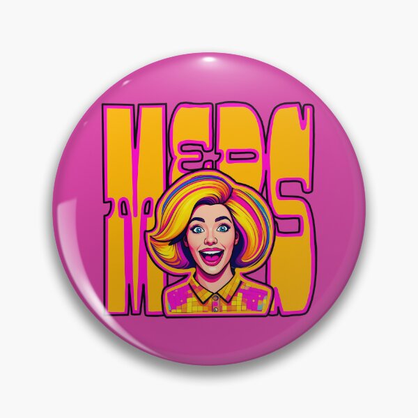 Item preview, Meds Mental Health Awareness Disco Pop Art Funny Kitsch Neon Pink Orange Sarcastic LGBTQIA Drag Queen Mid Century Modern designed and sold by pillarofme.