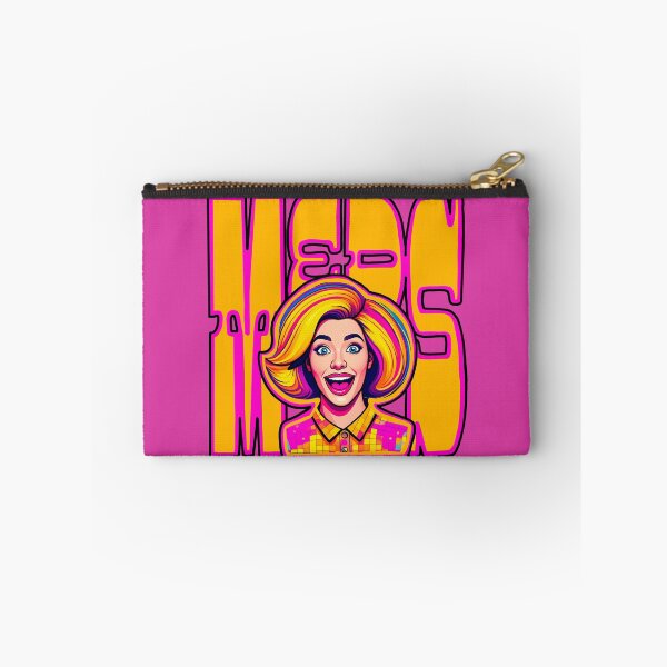 Item preview, Meds Mental Health Awareness Disco Pop Art Funny Kitsch Neon Pink Orange Sarcastic LGBTQIA Drag Queen Mid Century Modern designed and sold by pillarofme.