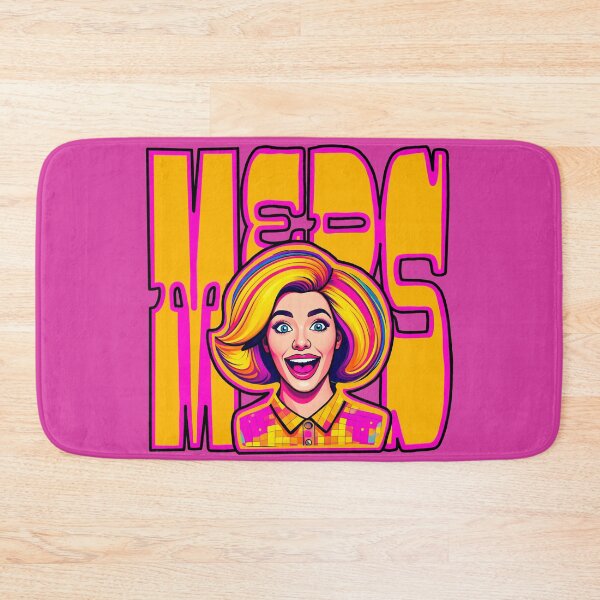 Item preview, Meds Mental Health Awareness Disco Pop Art Funny Kitsch Neon Pink Orange Sarcastic LGBTQIA Drag Queen Mid Century Modern designed and sold by pillarofme.