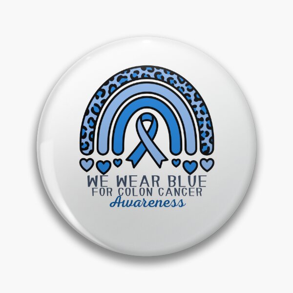 Item preview, We Wear Blue For Colon Cancer Awareness designed and sold by LuveraxArt.