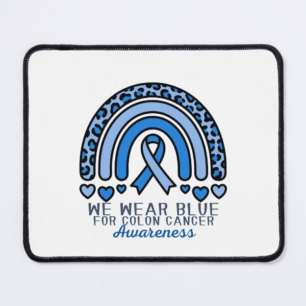 Item preview, We Wear Blue For Colon Cancer Awareness designed and sold by LuveraxArt.