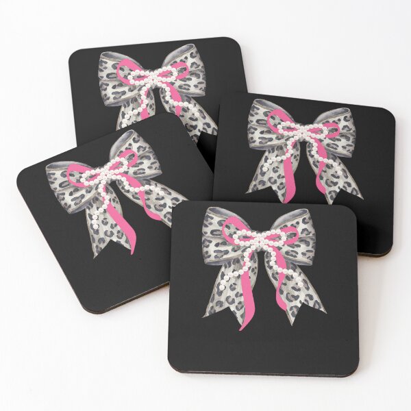 Item preview, Leopard Bow With Pearls designed and sold by krystalRomanart.