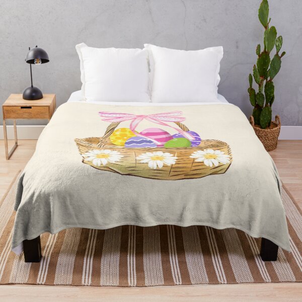 Item preview, Cute Watercolor Easter Basket Shirt - Coquette Easter Aesthetic Tee - Floral Easter Eggs Basket Graphic Top designed and sold by Akira Design Store.