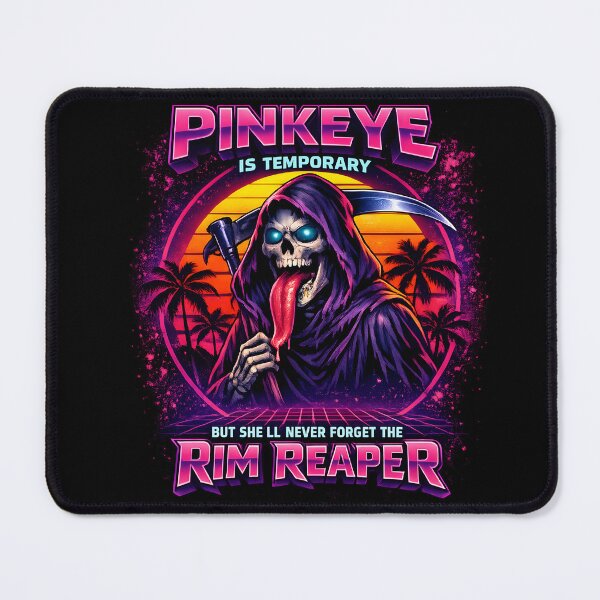 Item preview, Pinkeye is Temporary Grim Reaper Design designed and sold by HUTEND.