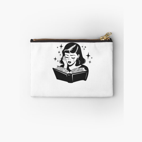 Item preview, Sad Girl Reading Book designed and sold by krystalRomanart.