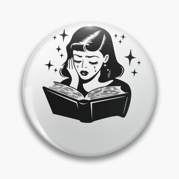 Item preview, Sad Girl Reading Book designed and sold by krystalRomanart.