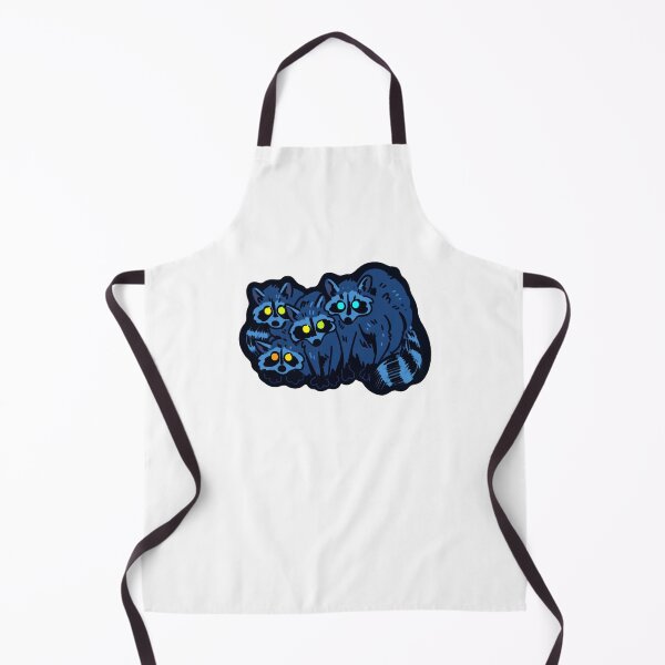 Item preview, Nighttime Raccoons designed and sold by krystalRomanart.
