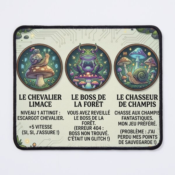 Item preview, Fantasy playing cards: snail and mushroom designed and sold by EloStudioCrea.
