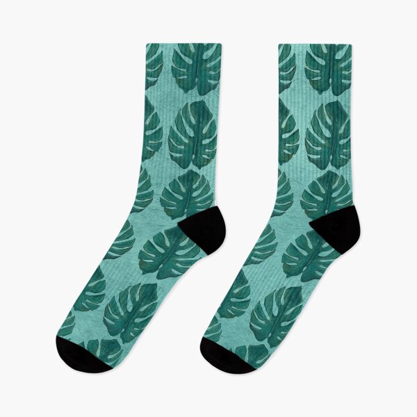 Item preview, Monstera Leaves on Teal Textured Background designed and sold by PD-Coastal.
