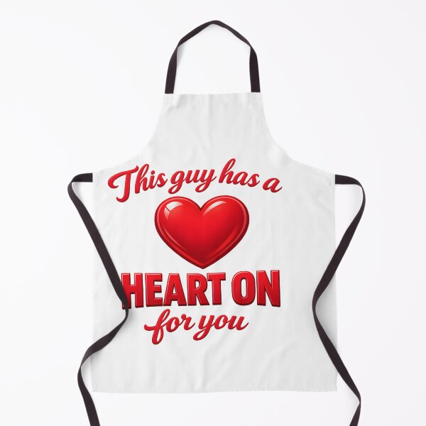 Item preview, This Guy Has a Heart On for You Design designed and sold by HUTEND.