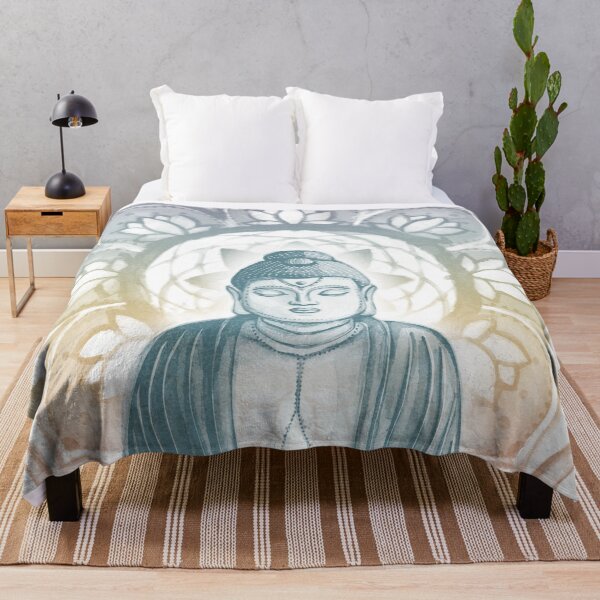 Item preview, Buddha Padma Watercolor - Snow Peacock Rainbow Sunset designed and sold by Irene Estelle.