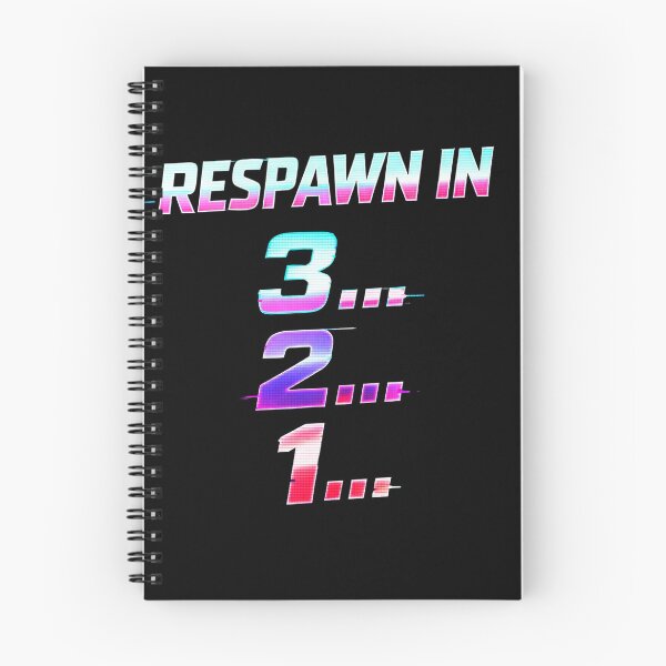Item preview, Respawn In 3 2 1 - Neon Glitch Gamer Style designed and sold by EsenciaZen.