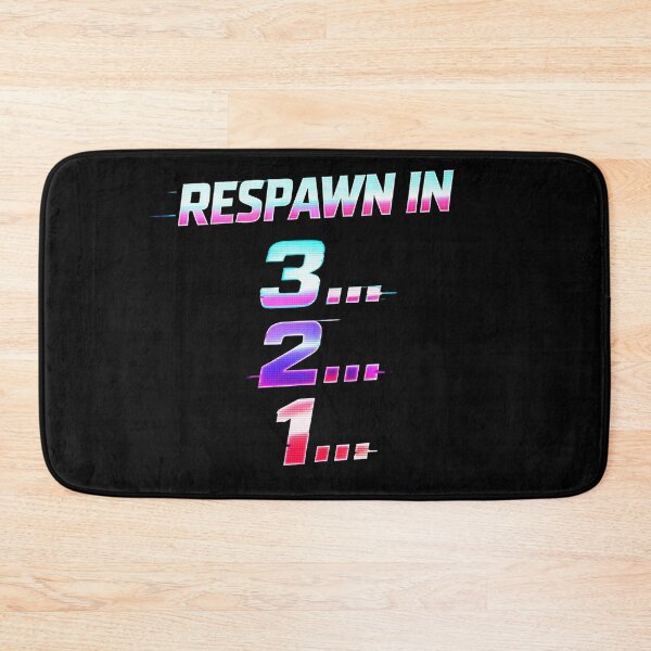 Item preview, Respawn In 3 2 1 - Neon Glitch Gamer Style designed and sold by EsenciaZen.