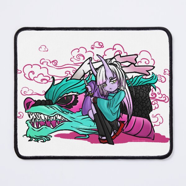 Item preview, Oni and Dragon designed and sold by BakaBronze.