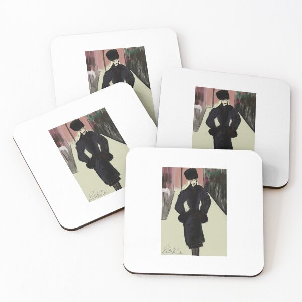 Item preview, 90s Fashion Model Walking Fall/Winter show - Illustration by ECC designed and sold by eccreates.
