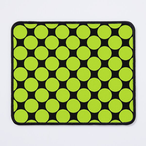 Item preview, Giant Neon Lime Green Polka Dots on Black  designed and sold by POLKAIWERX.
