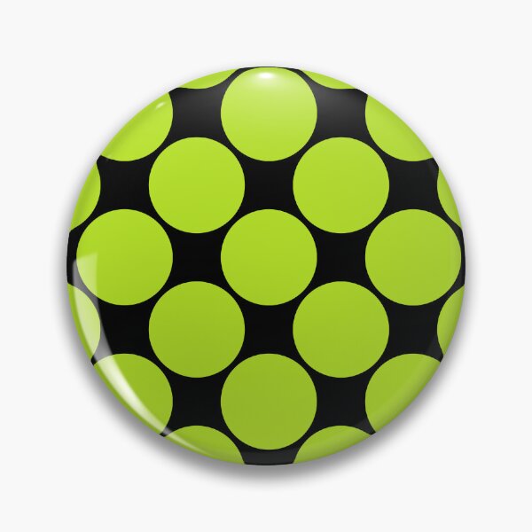 Item preview, Giant Neon Lime Green Polka Dots on Black  designed and sold by POLKAIWERX.