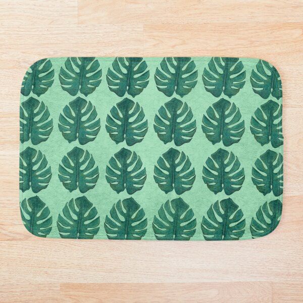 Item preview, Monstera Leaves on Mint Textured Background designed and sold by PD-Coastal.