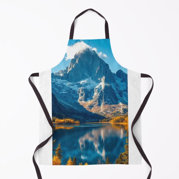 Item preview, Majestic Alpine Mountain Peak Reflecting in Lake designed and sold by Vida e Arte.