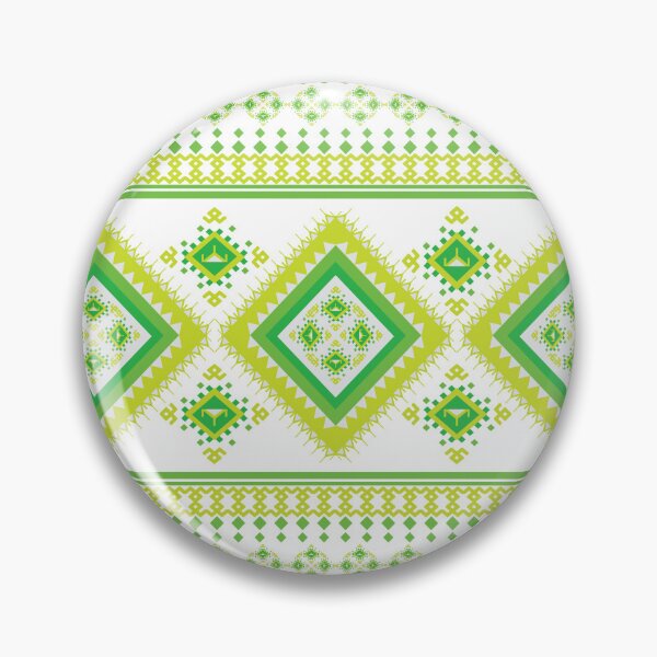 Item preview, Geometric Native American Navajo Green pattern design. designed and sold by ChaReePat.