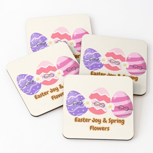 Item preview, Easter Joy & Spring Flowers Aesthetic Eggs - Cute Pastel Holiday Graphic Sticker designed and sold by Akira Design Store.