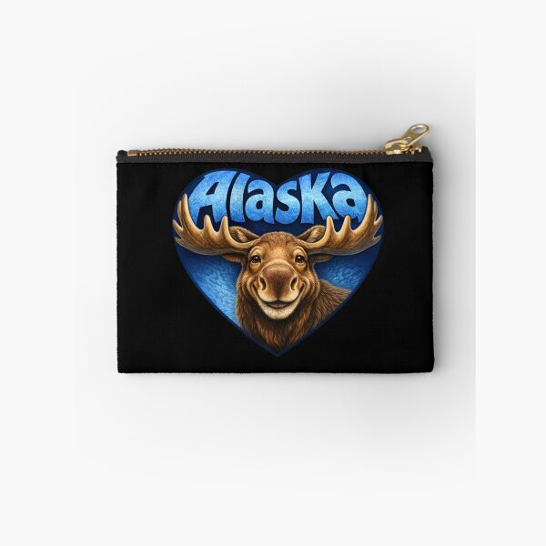 Item preview, Alaska - Moose Heart Shape designed and sold by Myra365Art.
